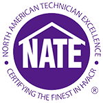 Ken Parker Service, Inc. employs NATE-certified technicians
